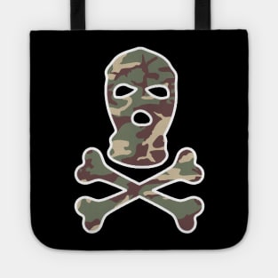 SKIMASK camo Tote