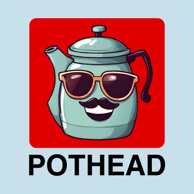 Pothead | Coffee Pot Pun by Allthingspunny