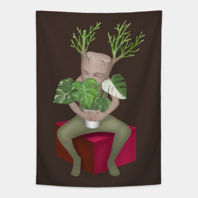 Stump man : Fascination Tapestry by Deeprootsbkk