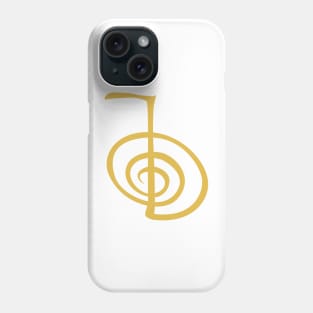 Cho ku rei Reiki Symbol Gold_2 Phone Case