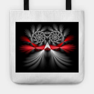 Rotor Face Fractal Digital Art Tote