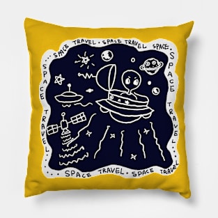 space travel Pillow