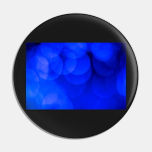 Circles Of Light And Color Blue Pin