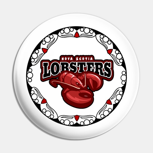 NOVA SCOTIA Canada Lobsters Pin by SartorisArt1