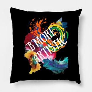 B'MORE ARTISTIC ABSTRACT DESIGN Pillow