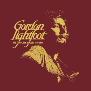 YELLOW gordon lightfoot  1970 T-Shirt