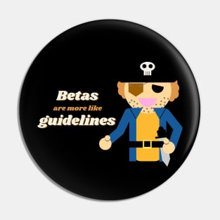 Climbing Pirate Code Pin