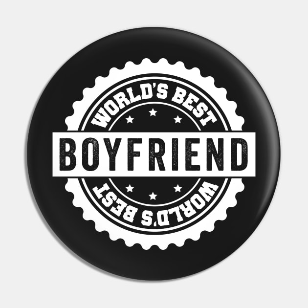 Worlds Best Boyfriend Pin by Kyandii