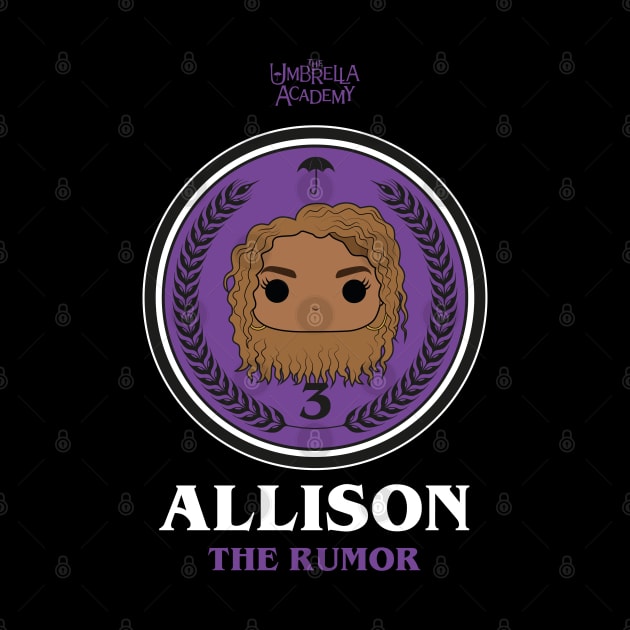 UMBRELLA ACADEMY 2: ALLISON THE RUMOUR by FunGangStore