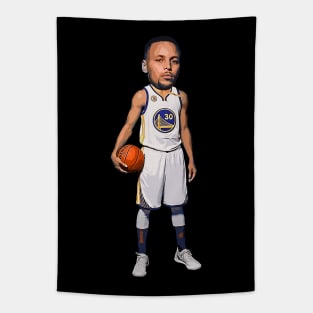 Steph NBA JAM BIG HEAD EDITION Tapestry