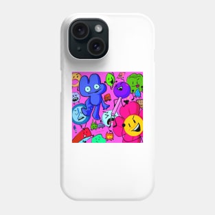 BFDI Character Mix Phone Case