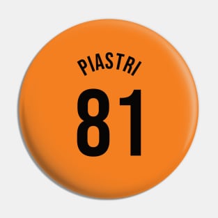 Piastri 81 - Driver Team Kit 2023 Season Pin