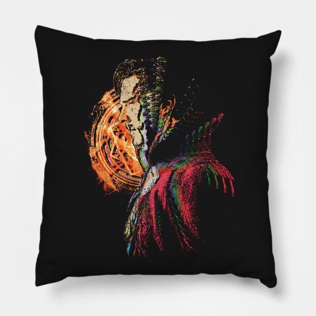 Doctor Psychedelic Pillow by swgpodcast