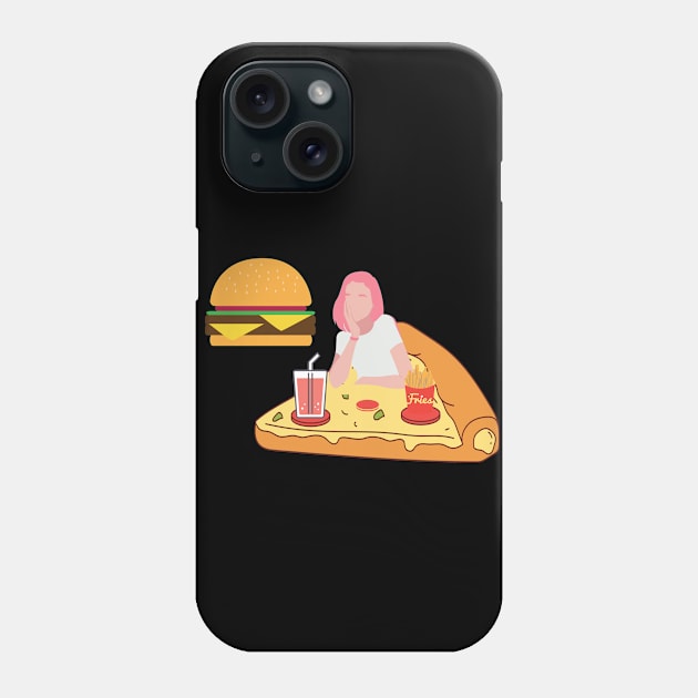 Food Phone Case by Rowalyn Keith