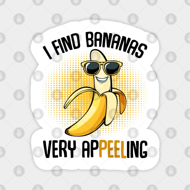 Banana Fruit Magnet by Lumio Gifts