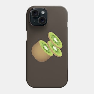 Sliced kiwi Phone Case