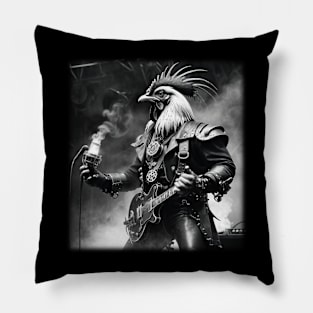 Heavy Metal Lead Rocker Pillow