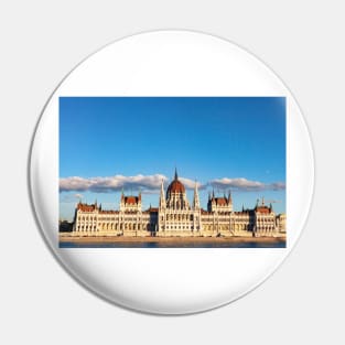 The Hungarian Parliament Building in Budapest Hungary Pin