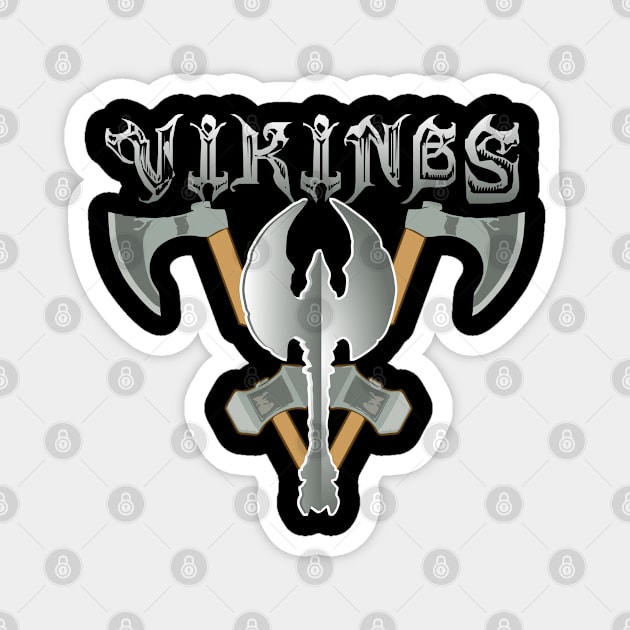 Vikings Toys Magnet by Mayathebeezzz