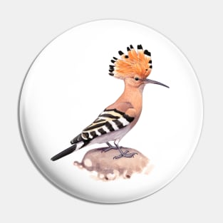 Eurasian Hoopoe Pin