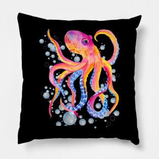 I just really Like octopus Cute animals Funny octopus cute baby outfit Cute Little octopi Pillow