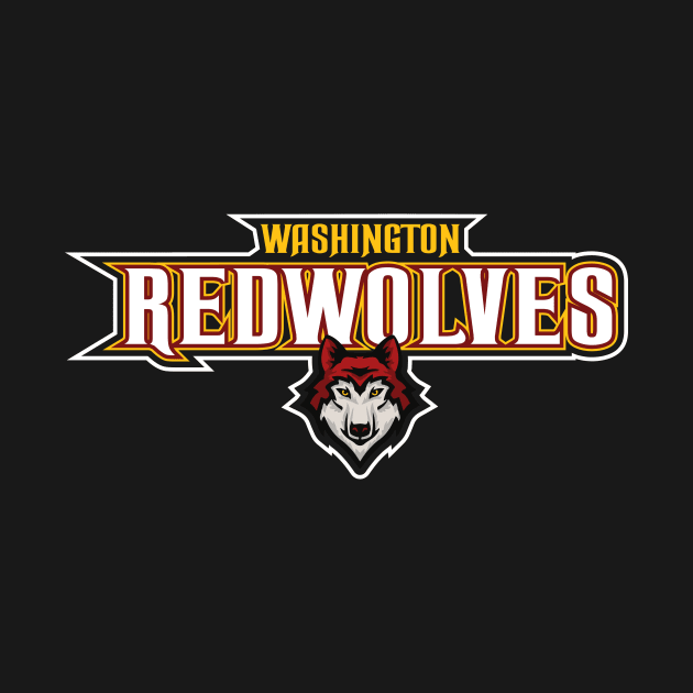 Washington RedWolves Concept by Mercado Graphic Design