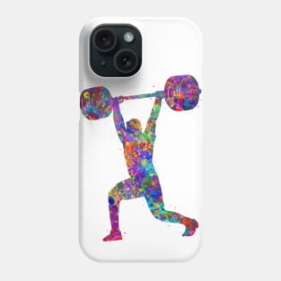 Gym Weightlifter man Phone Case