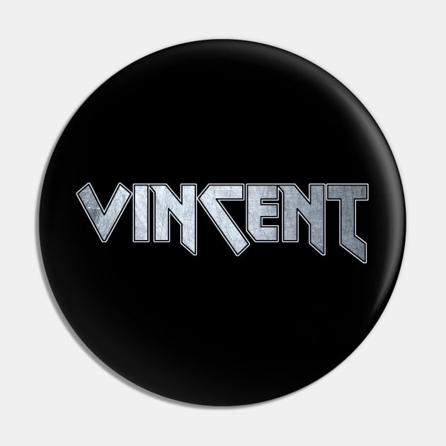 Heavy metal Vincent Pin by KubikoBakhar