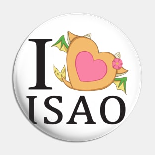 I Heart Isao! Pin