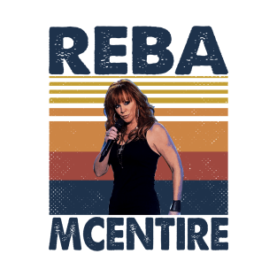 Retro Reba McEntire Fancy Gift Fan T-Shirt