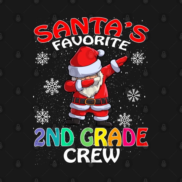 Santas Favorite 2Nd Grade Crew Teachers Christmas by intelus