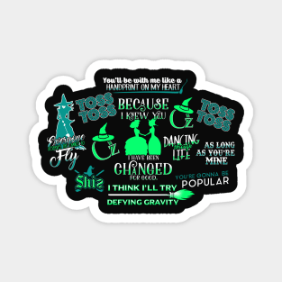 Wicked Musical Gift Magnet