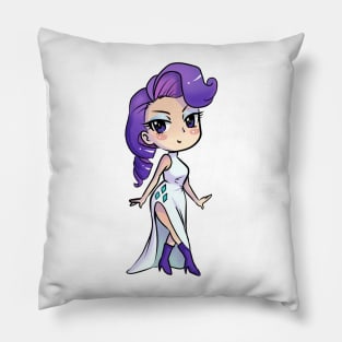 Chibi Rarity Pillow