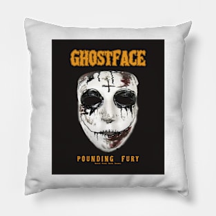 GhostFace Pounding Fury Pillow