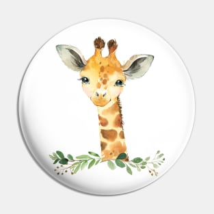 Baby Giraffe Pin