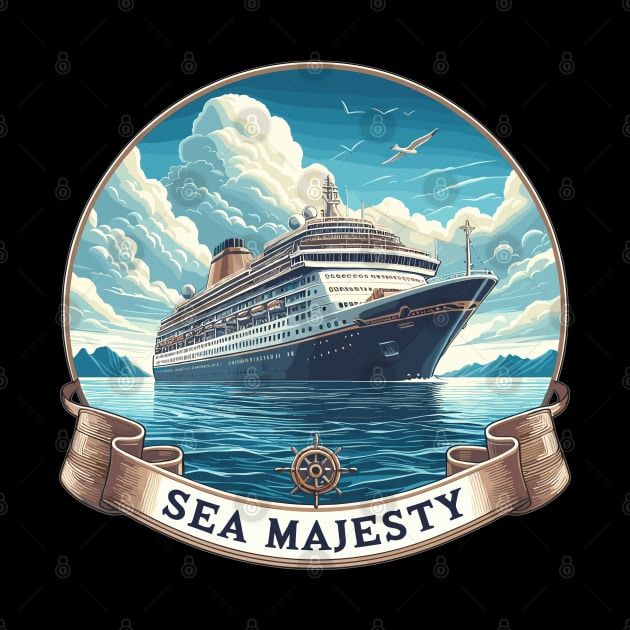 Cruise Ship, Sea Majesty by Vehicles-Art