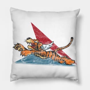 Flying Tigers AVG (distressed) Pillow