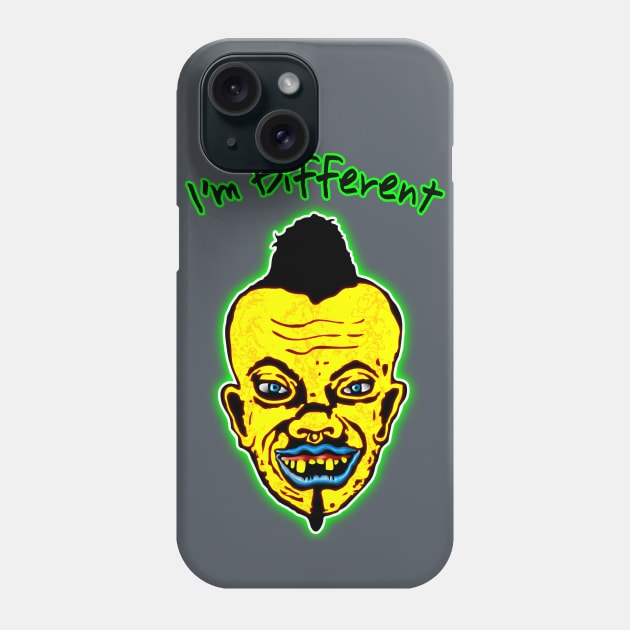 I'm Different Phone Case by Bwilly74