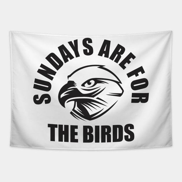 Sundays Are for the birds Tapestry by aubreysimon