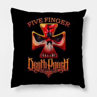 Five Finger Death Puch Cross Pillow