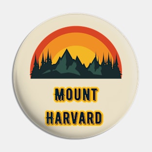 Mount Harvard Pin