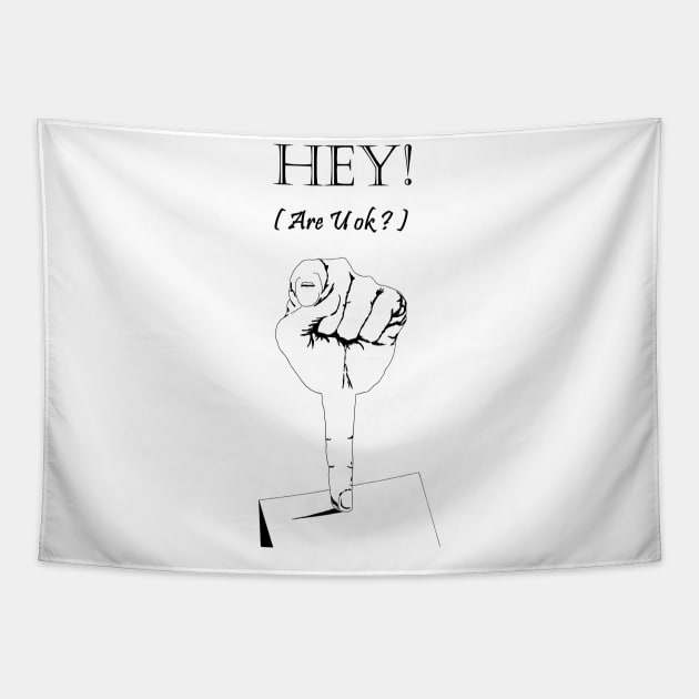 Hey are you ok Tapestry by FranciscoCapelo