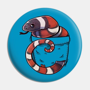 Pocket Cute Mexican Milk Snake Pin