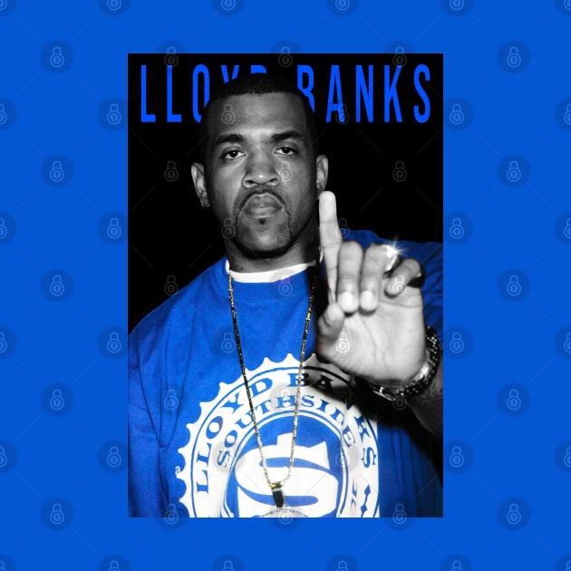 Lloyd Banks Black White and Blue by CELTICFAN34