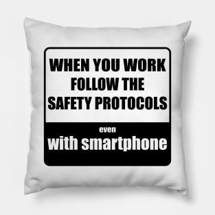 Safety with phone Pillow