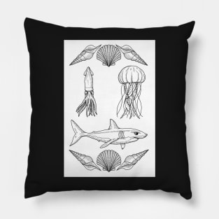 Sea Life Flash Pillow