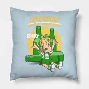 Goldilocks and beers Pillow