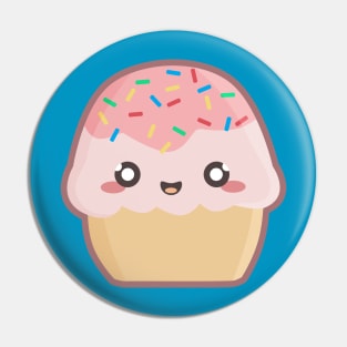 Kawaii Cupcake Pin