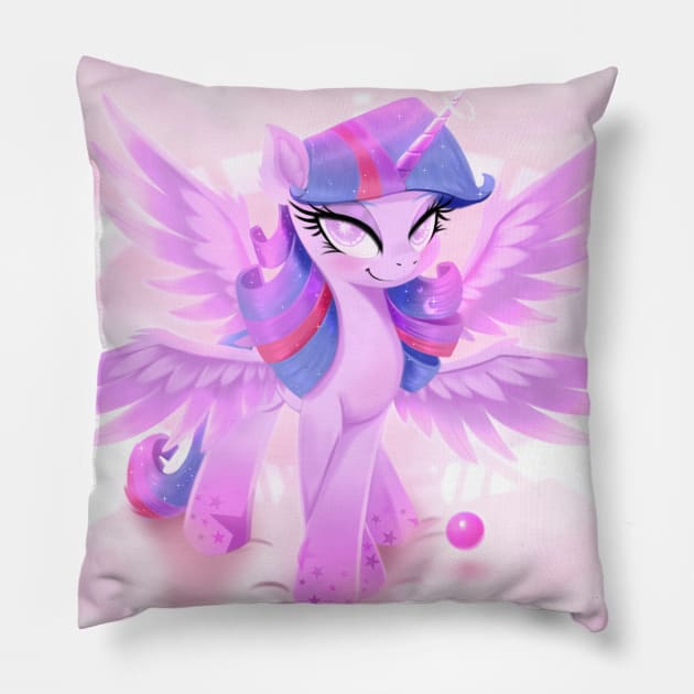 Light Twilight Pillow by Darksly