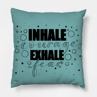 Inhale Exhale Pillow